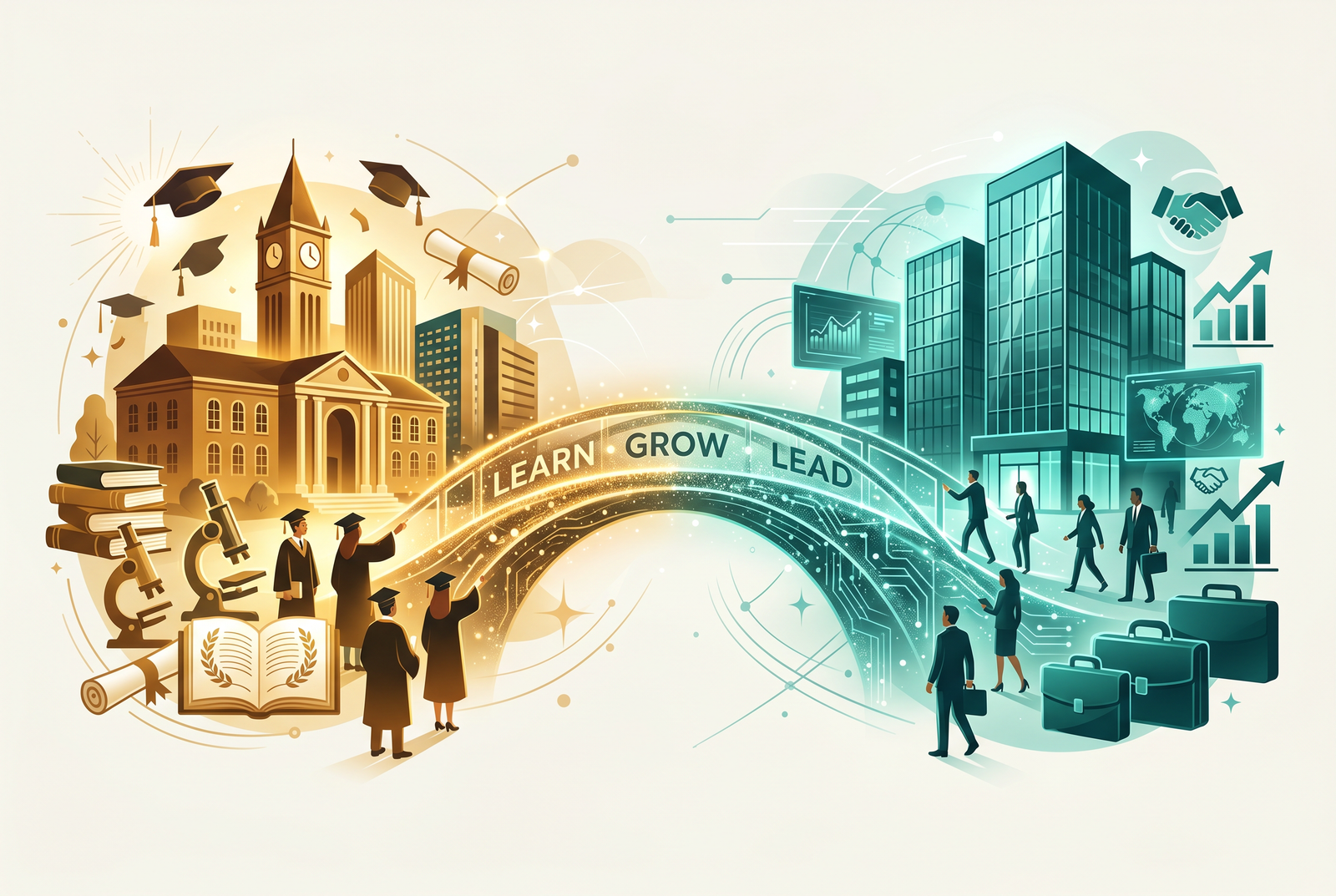 AARIVON Bridge Concept: Connecting university education to corporate careers